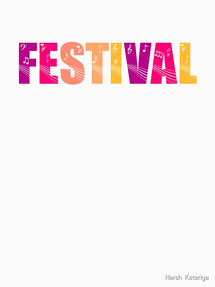 Cool Festival Text Art Design by Harsh  Katariya