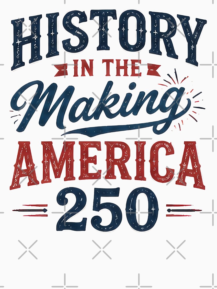 History In The Making America 250 Shirt – Patriotic USA Anniversary Tee by DyfunctionalTee