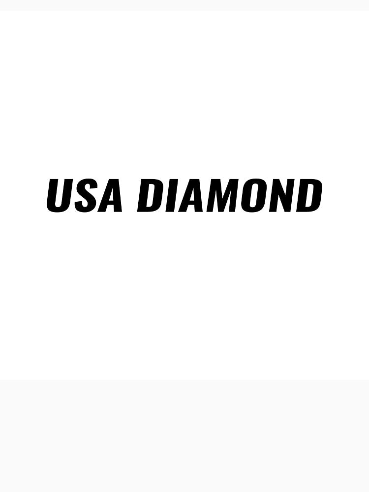 USA DIAMOND – American Baseball Tee | Uncle Jichuan by Uncle-Jichuan