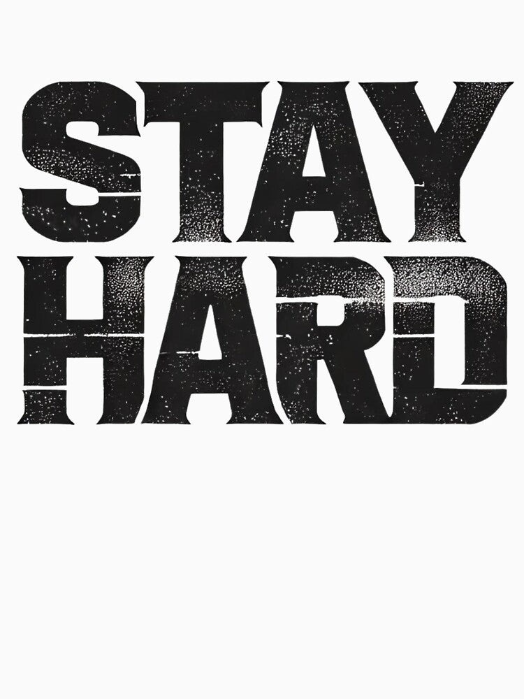 Stay Hard Motivation Gym, fitness by KAMIstyles