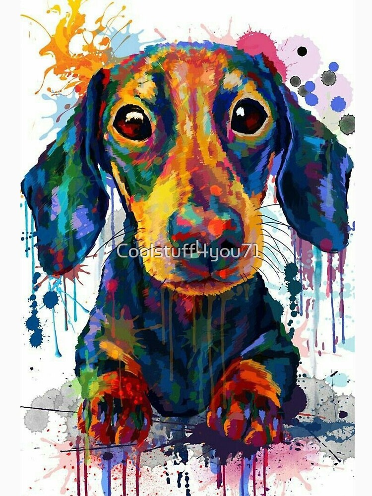 Dachshund Dog Art by Coolstuff4you71
