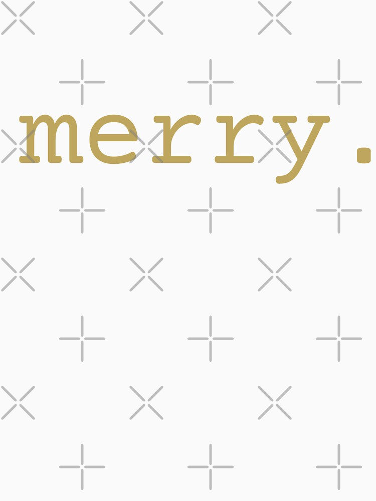 Merry Christmas unisex matching shirt for the family. by PeonyPeak