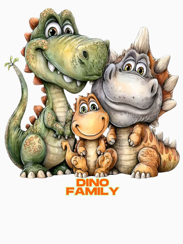 Dino Family by mommyniocean
