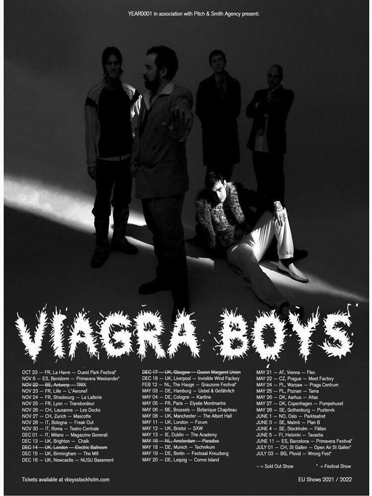 Viagra boys by funnstores009