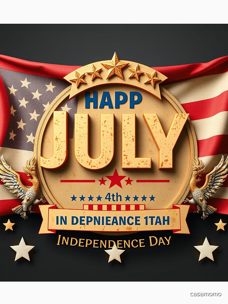 Happy July Independence Day by casamomo