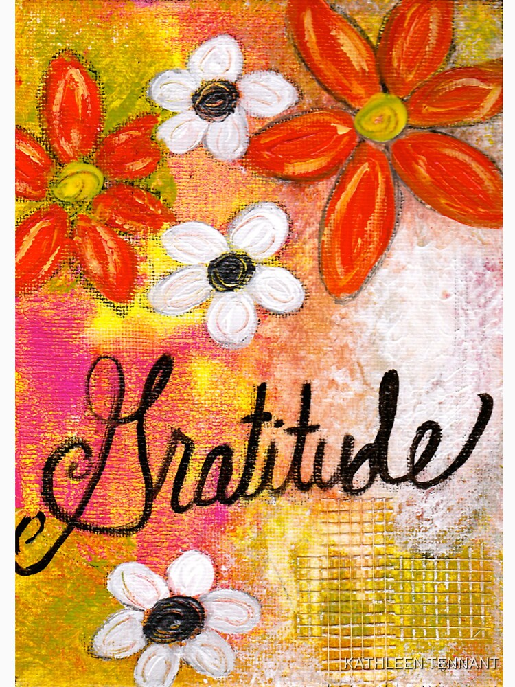 GRATITUDE by KATHLEEN TENNANT ART