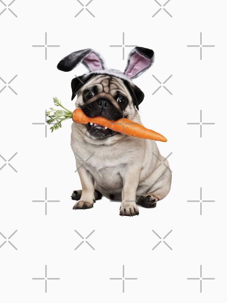 funny easter dog with carrot,Happy Easter,Easter Humor,Easter Day,funny easter design by Expressions-Sel