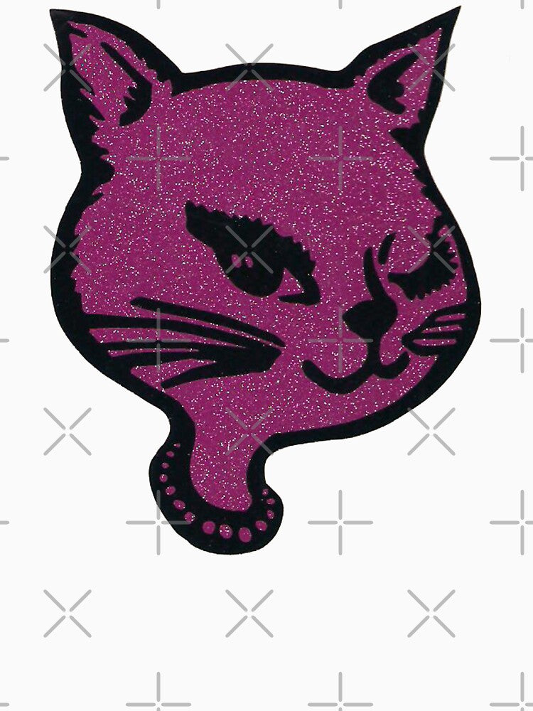 Winking Cat Pink by MohrCreations