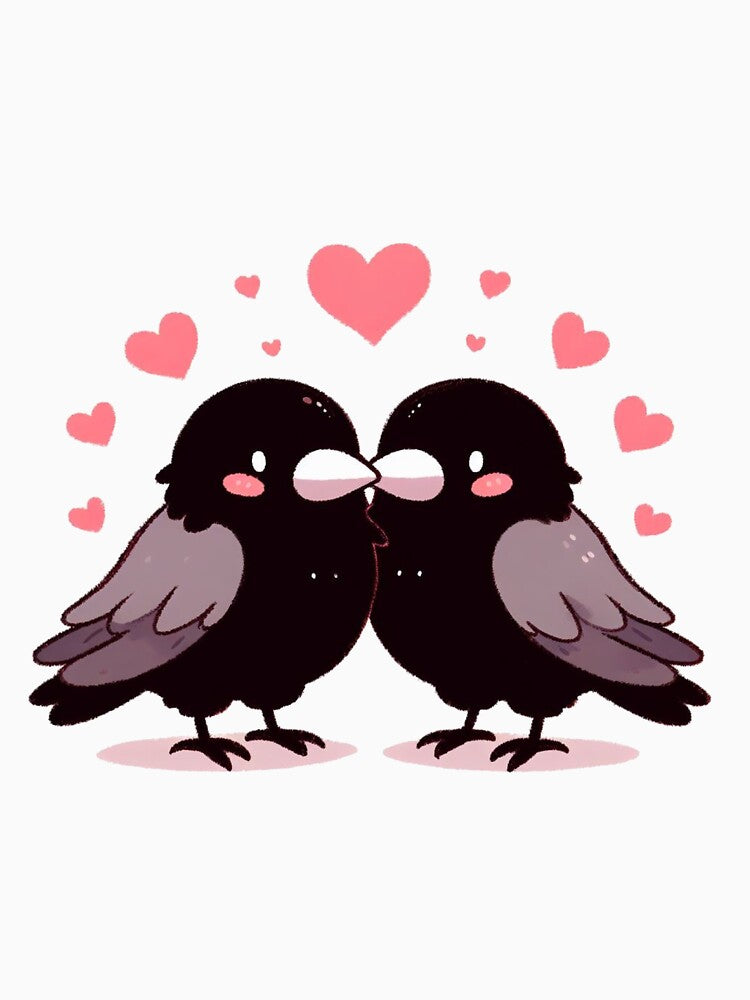 Crow Couple Valentine's Day by LemuellTrends