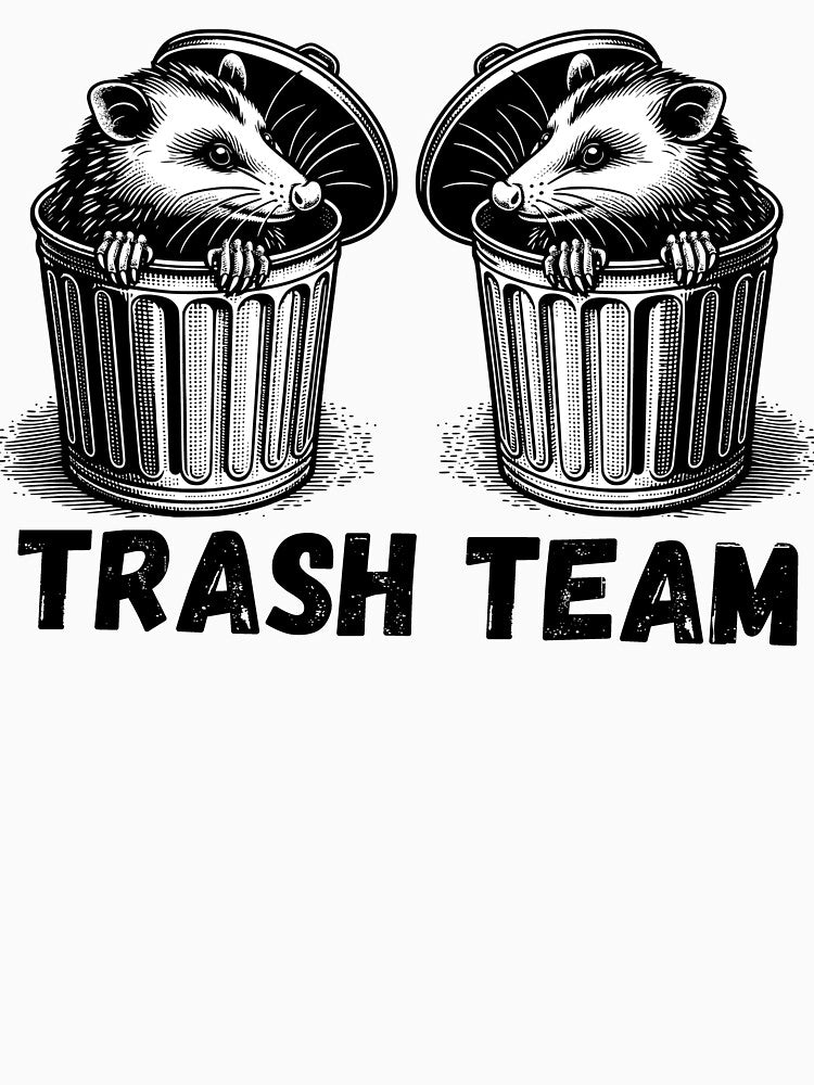 Opossum Trash Team by ToxiCool