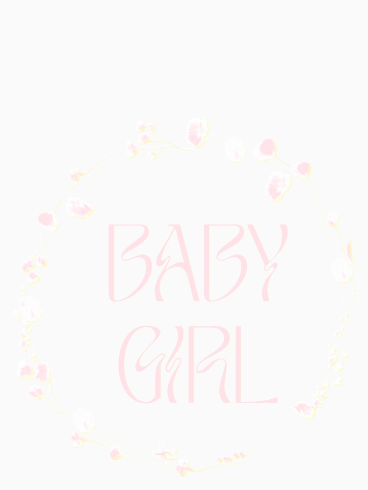 Floral Wreath Pink for Baby Girl by AshTreeCrtvCo