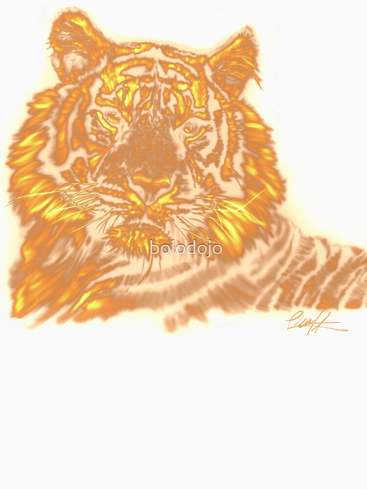 The Glowing Tiger by bolodojo