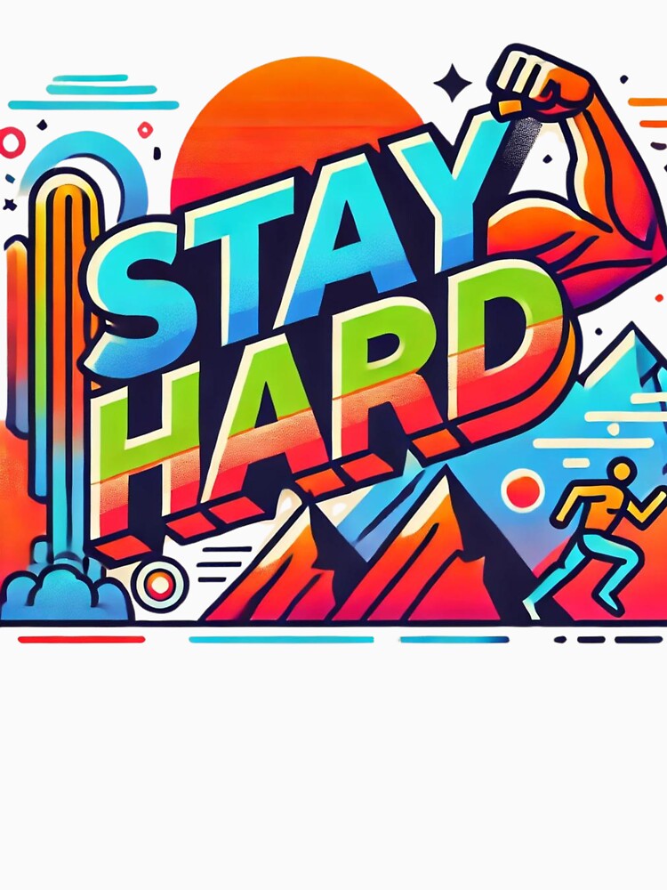 Stay Hard Motivation Gym by KAMIstyles