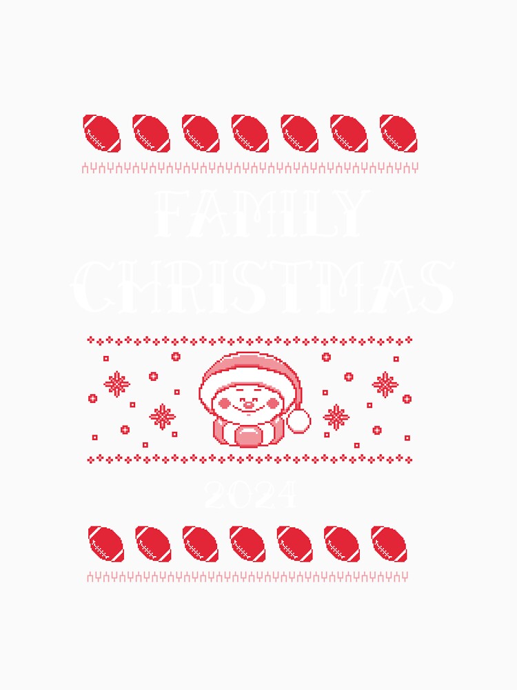Family Christmas Football by ArtitudePrintLb
