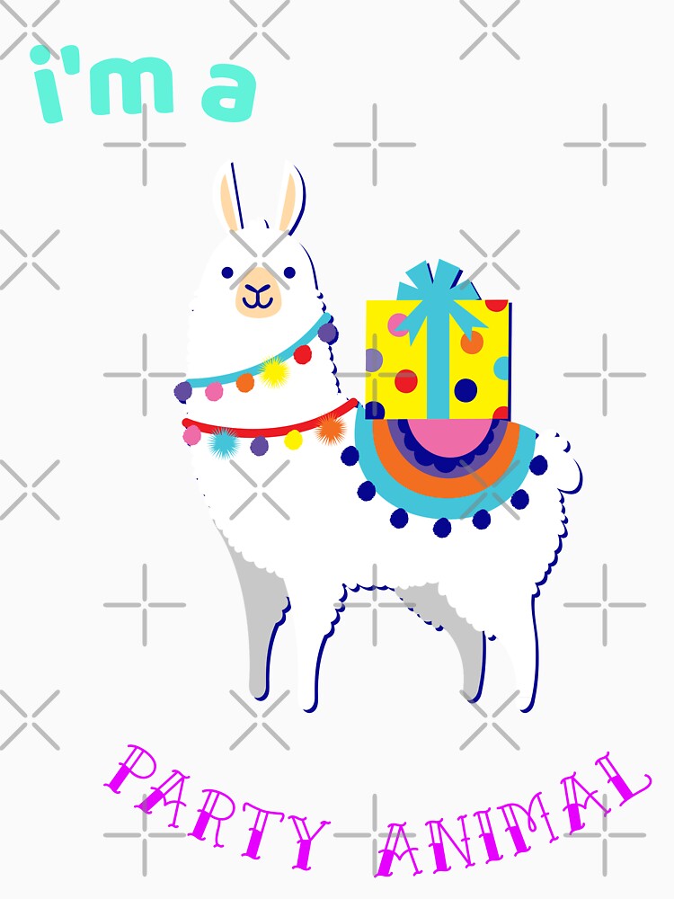 I am a party animal tshirt by helkav