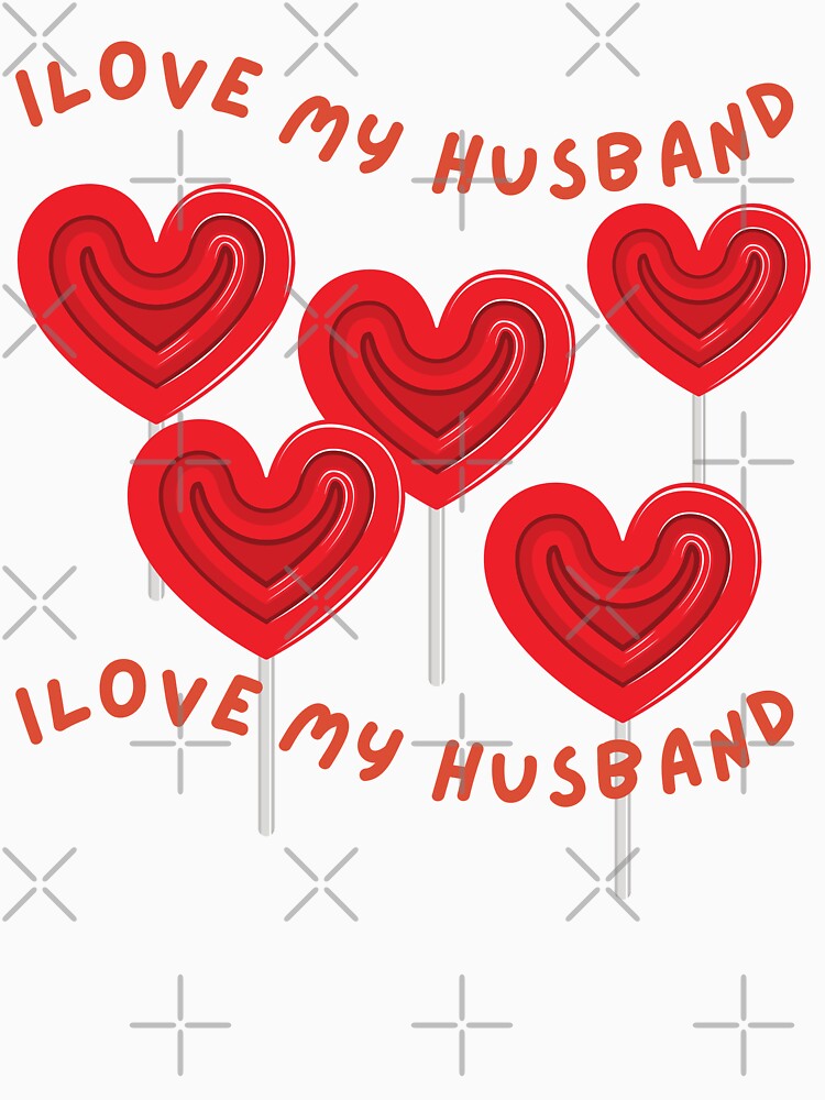 I love my husband -Valentine's day by BronikowskiART