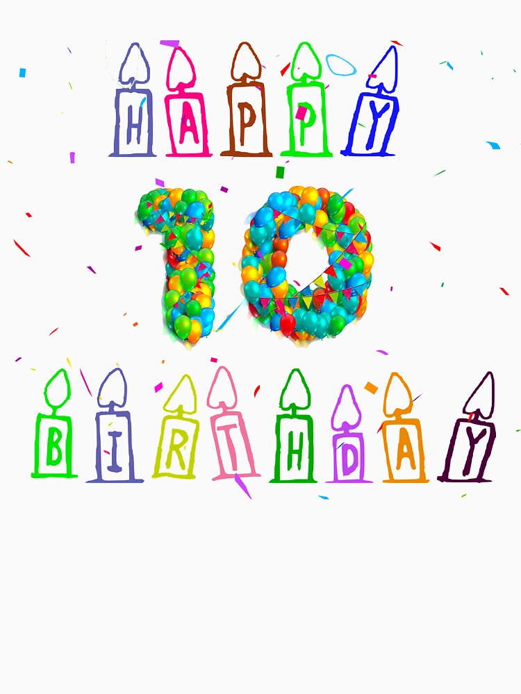 Gift idea 10th birthday, funny birthday present by ThommyBLN