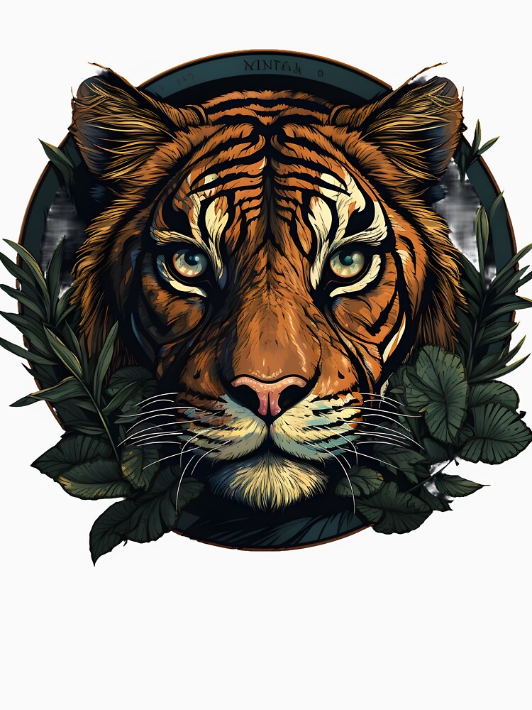 tiger face forest For tiger lovers by KAMESUN