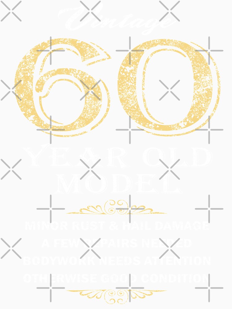 60th Birthday - Funny gift idea by HobzyMerch