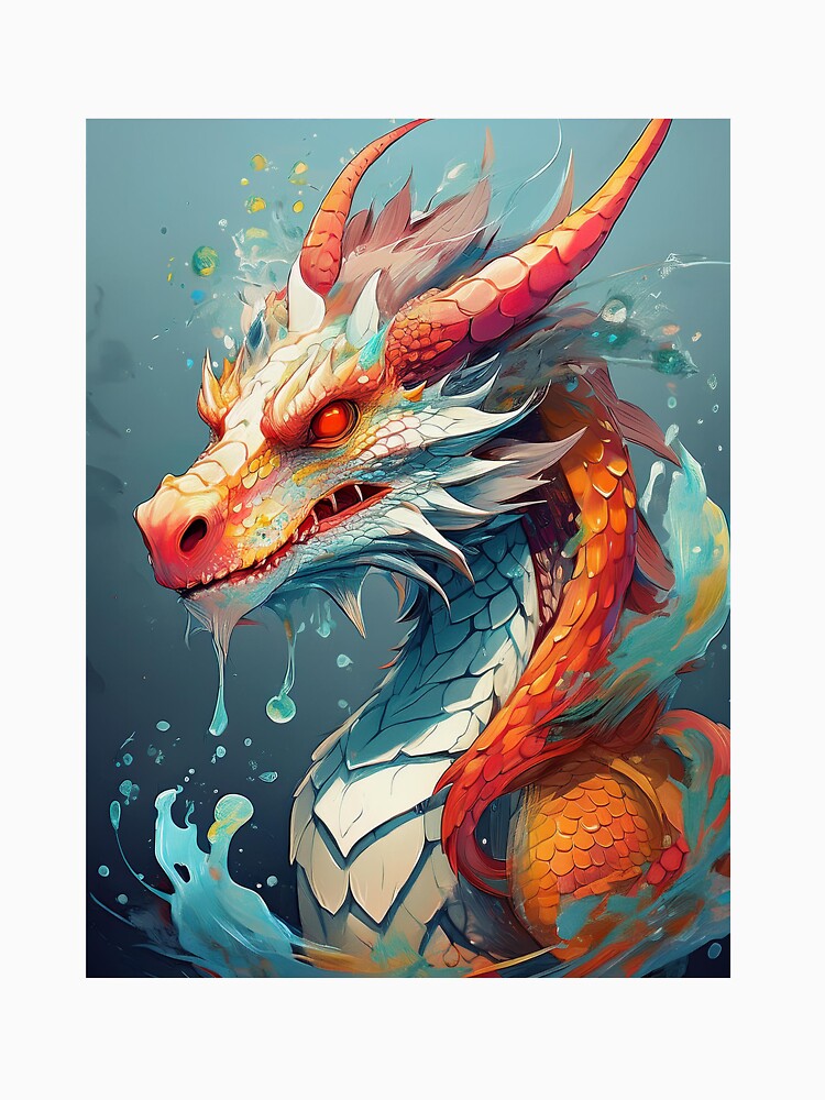 Orange dragon by BAR DEC