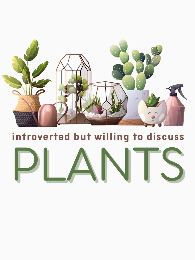 Introverted but willing to discuss plants by Pexxaa