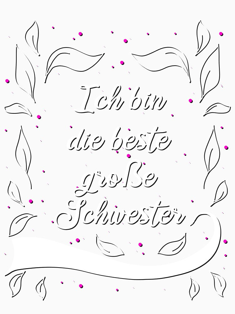 I'm The Best Big Sister by AOCreativeProd