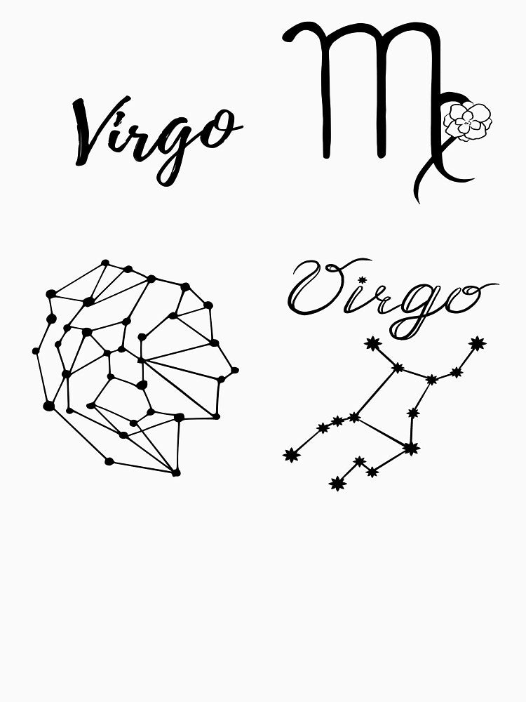 Sticker pack Virgo star sign by DahliaBlanche