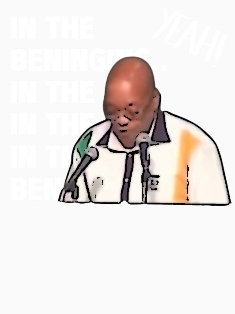 In The Beninging – Funny Meme Design by PER-LHER