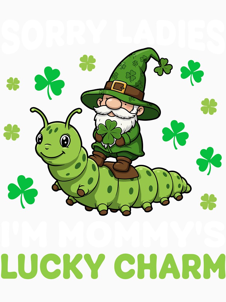 Mommy's Lucky Charm Gnome St Patrick's Day by KroghDs