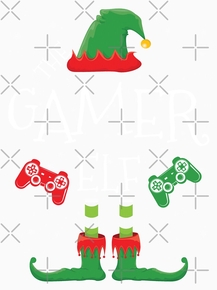 Gamer Elf Family Matching Christmas Group Funny Gift by DavisHasari