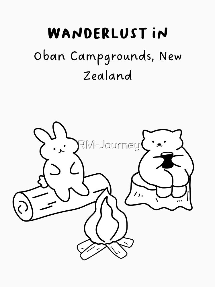 Wanderlust in Oban Campgrounds, New Zealand by RM-Journey