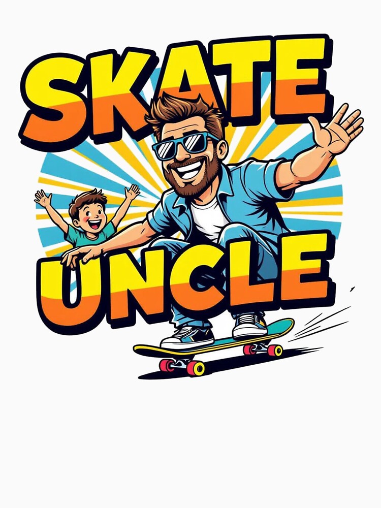 Skate Uncle – The coolest board rider by ClairesGarden