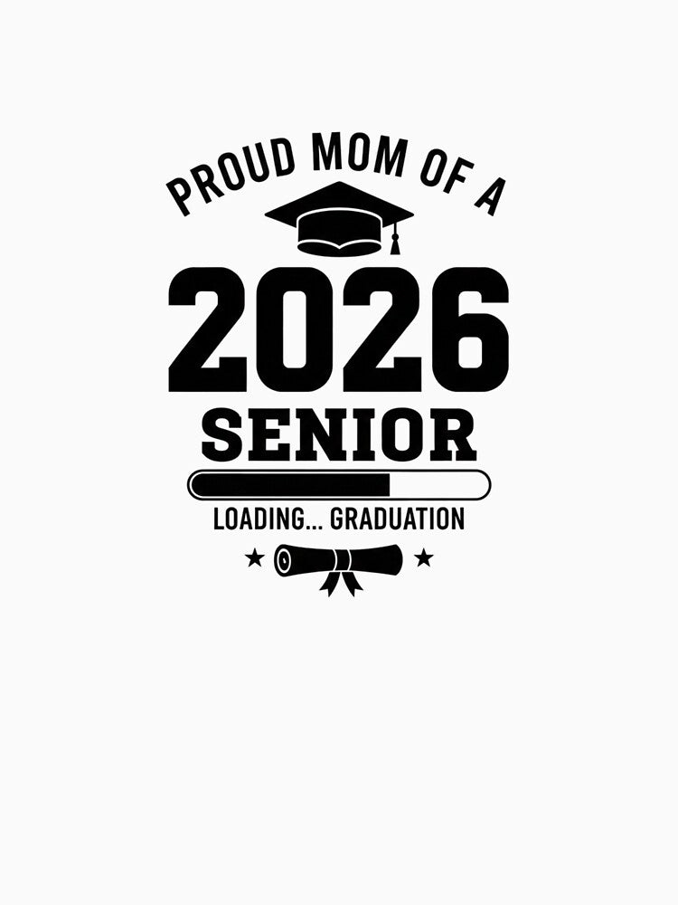 Proud Mom of a 2026 Senior – Class of 2026 Graduation Shirt – Senior Mom Gift Idea by YK SHOP