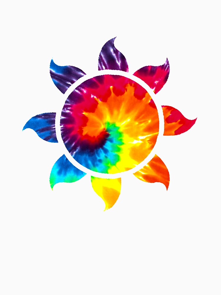 Astrology Sun Tie Dye Hippie Zodiac by thefrshmachine