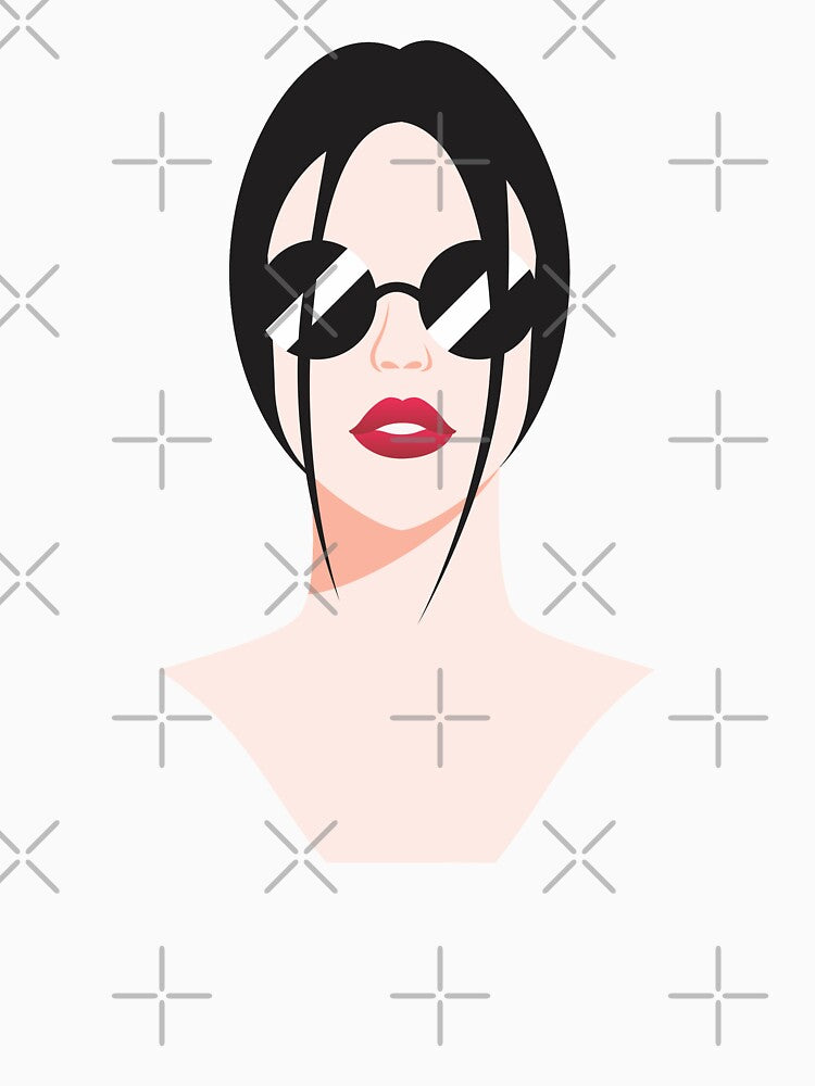 I Am Not Most Women - Pretty Vintage Women in Sunglasses classic by crazycollective