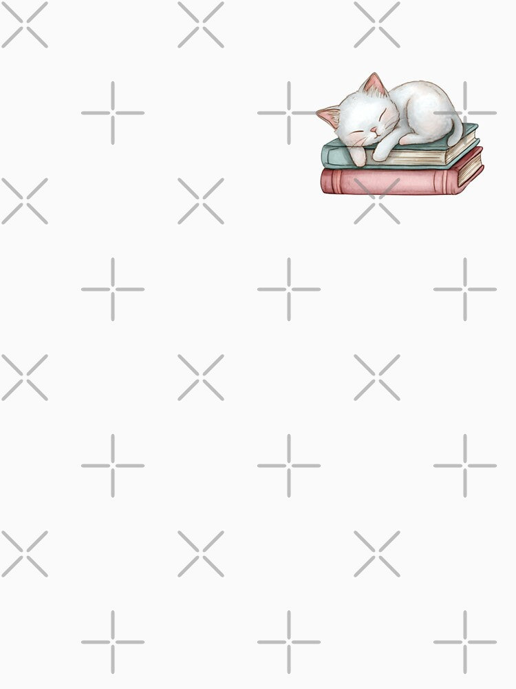 Cozy Sleeping White Cat by v1per4ever