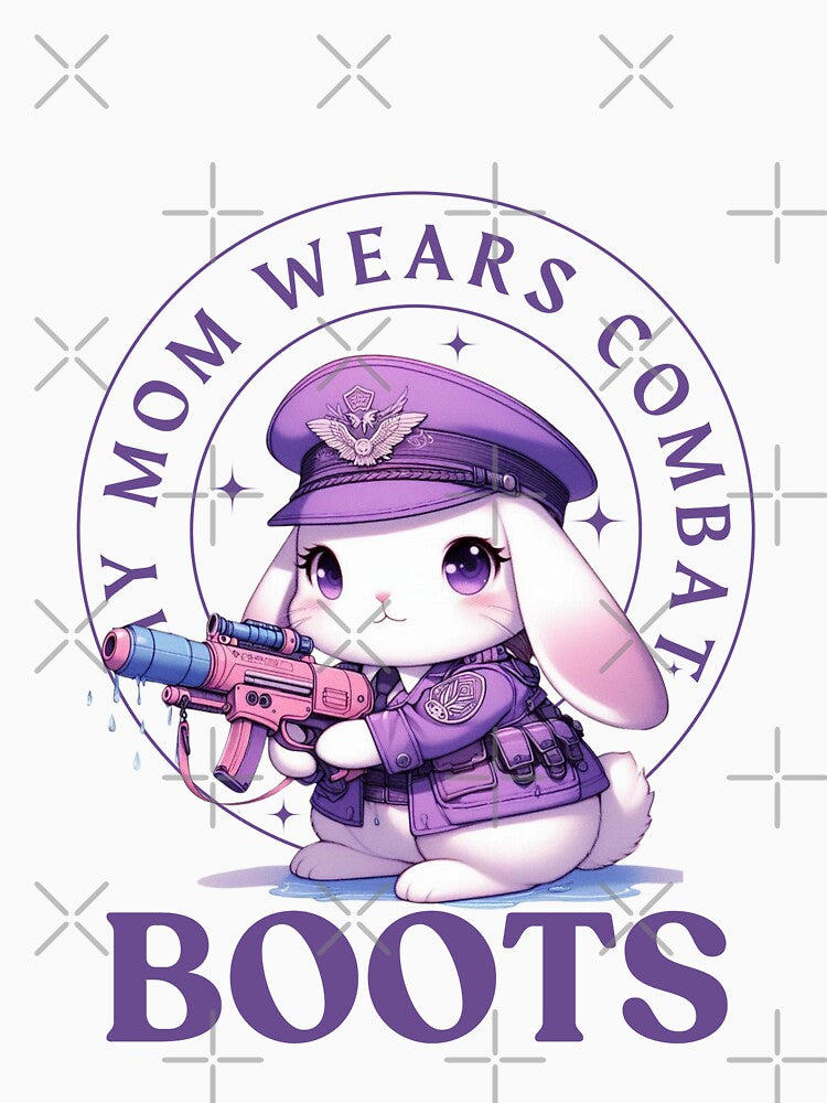 Military child : My Mom wears combat boots by Peerless-Prime