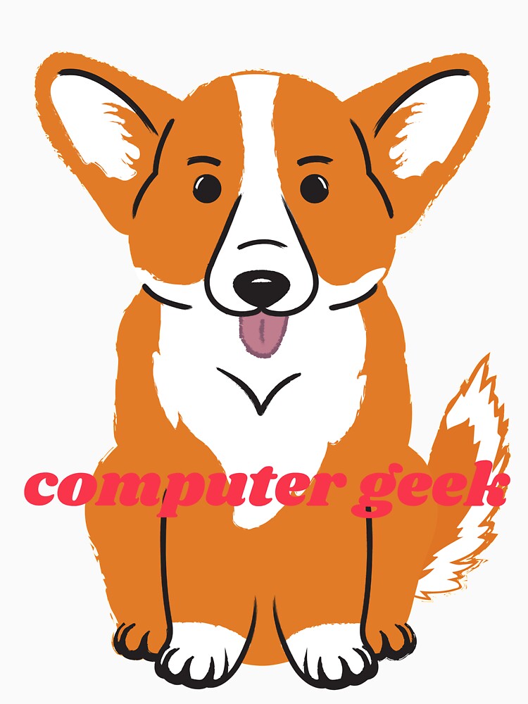 computer dog geek dog lover forever by johnrk