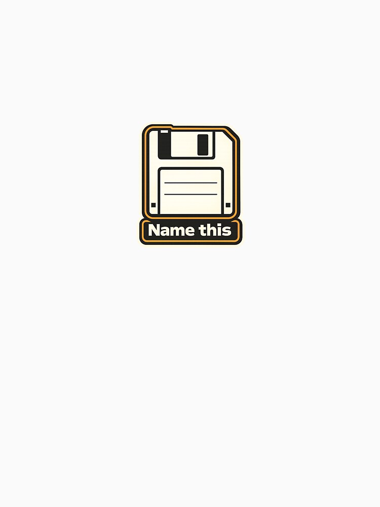 Ask Them What This Is  - Floppy Disk Icon - by Human.exe