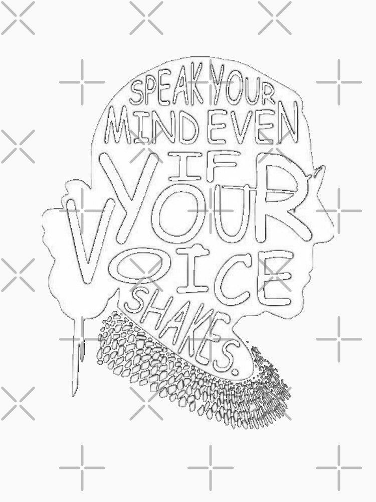 Speak Your Mind Even If Your Voice Shakes by Jennifer Adair