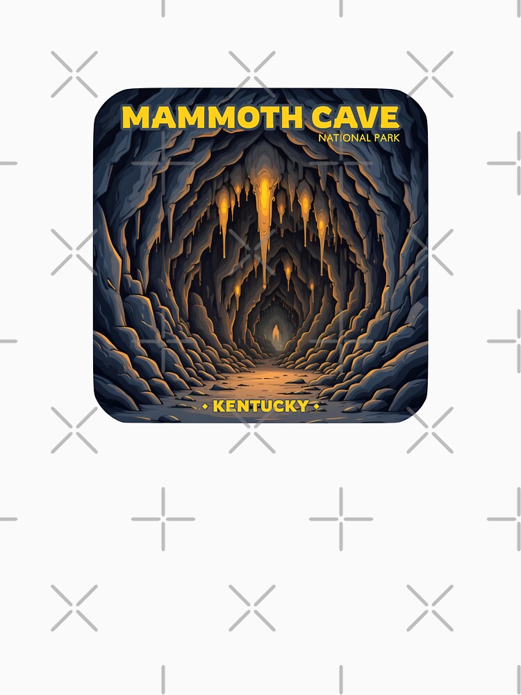 Explore Mammoth Cave Kentucky USA Adventure Art by wildexperience