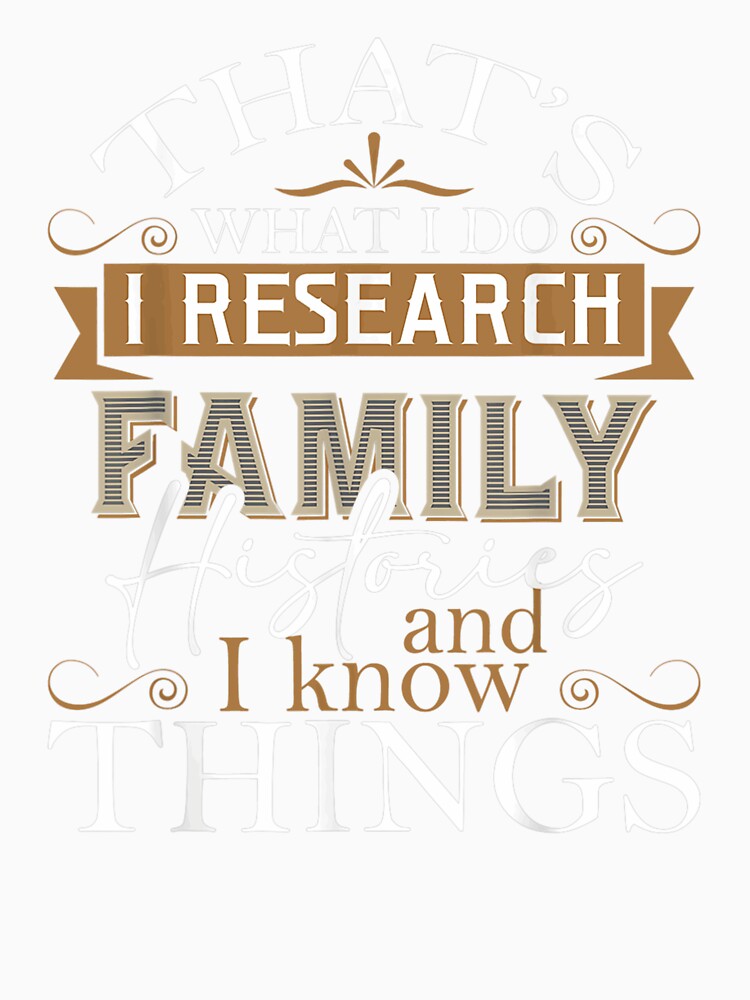 I Research Family Histories - Genealogy Genealogist Ancestry by AdonisShop