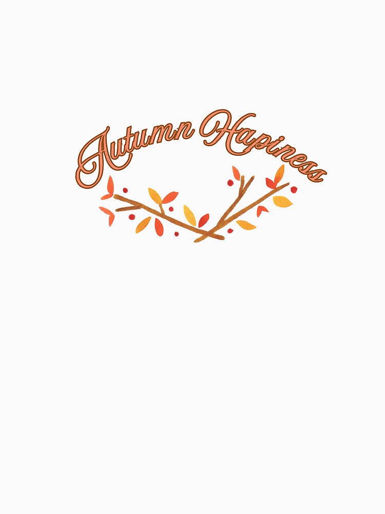 Autumn Happiness Cute Fall Floral Wreath by mayacreations7