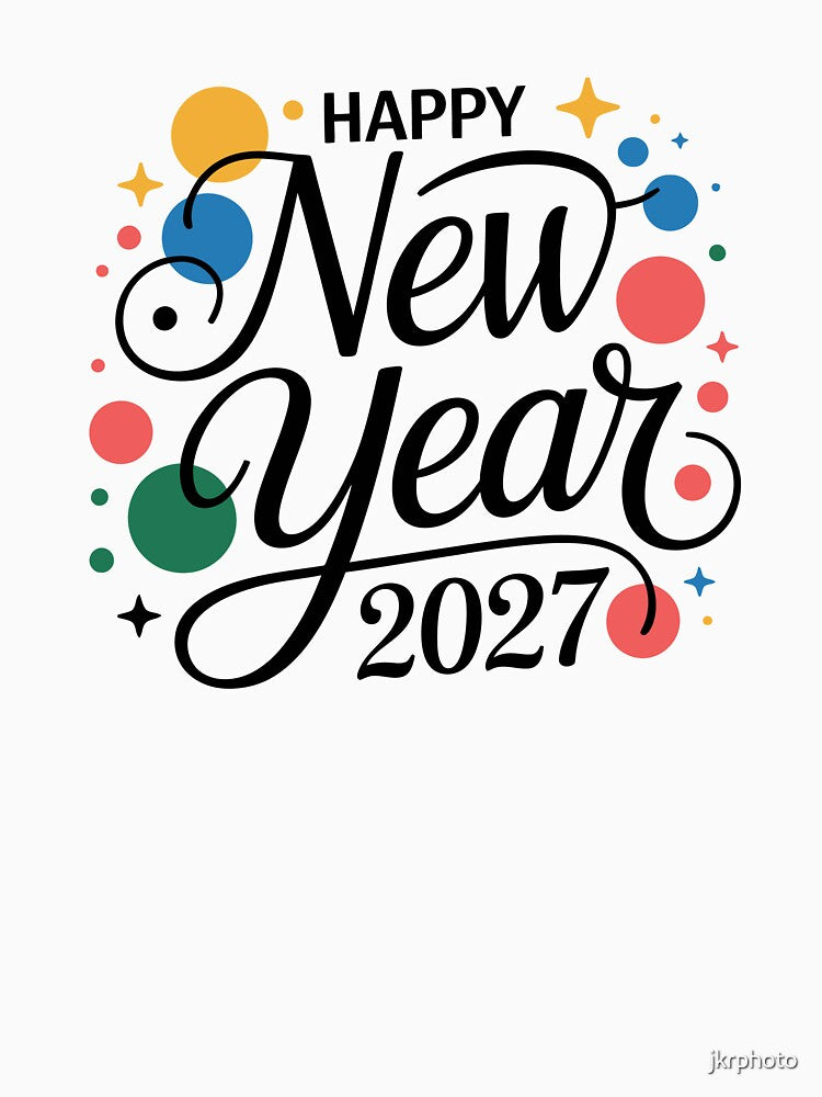 Happy New Year  2027 by jkrphoto