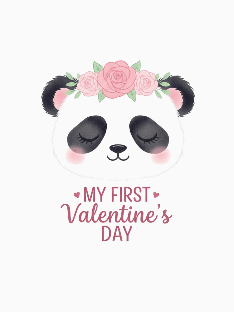My First Valentine – Cute First Valentine’s Day Design by Meryem Mamouni