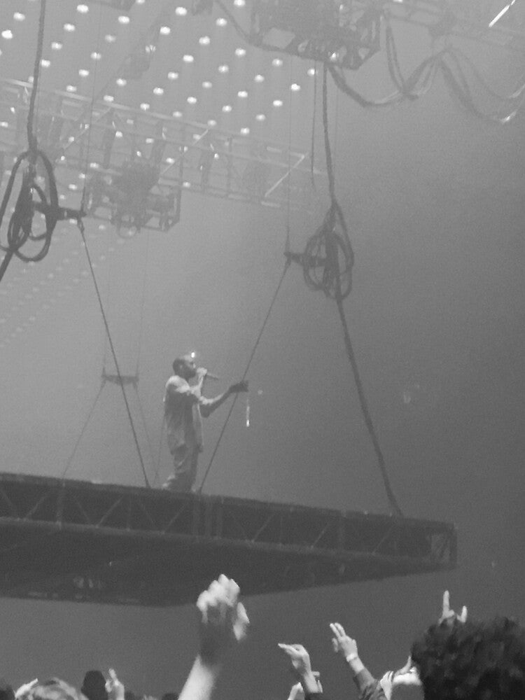 Concert Lights - B&W by Connor Thomson