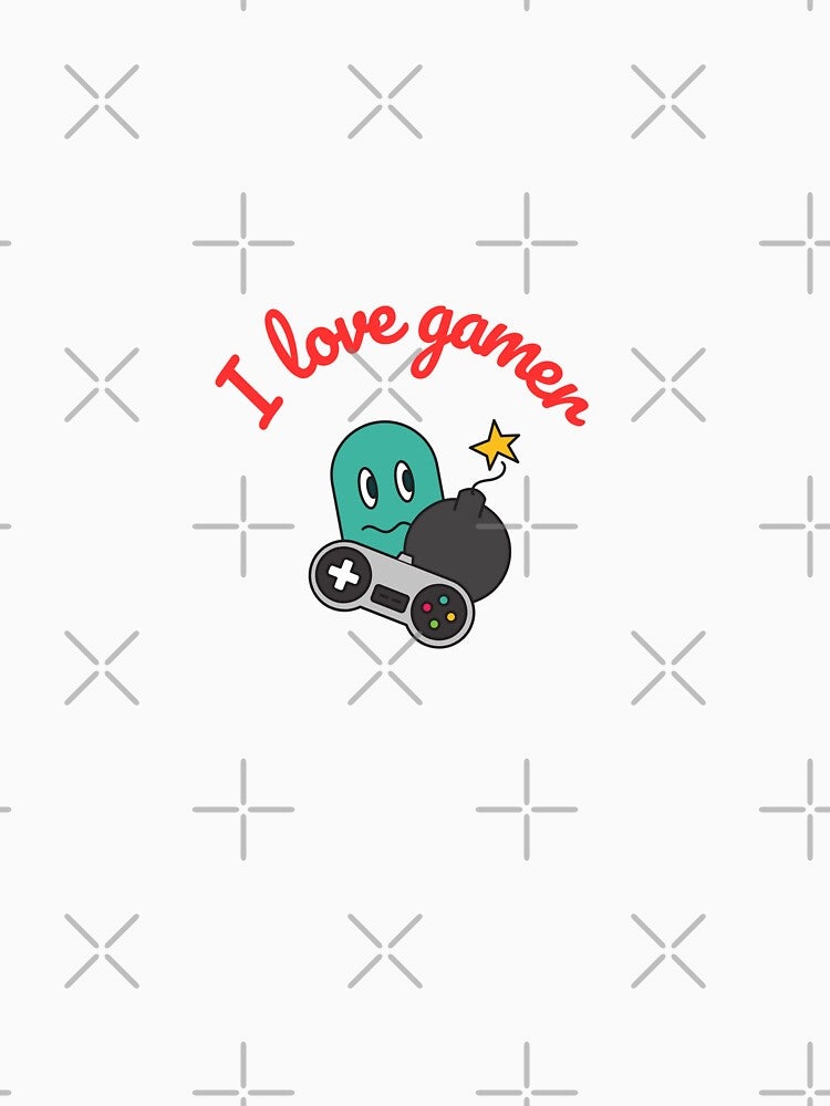 I Love Gamer by Instants Design