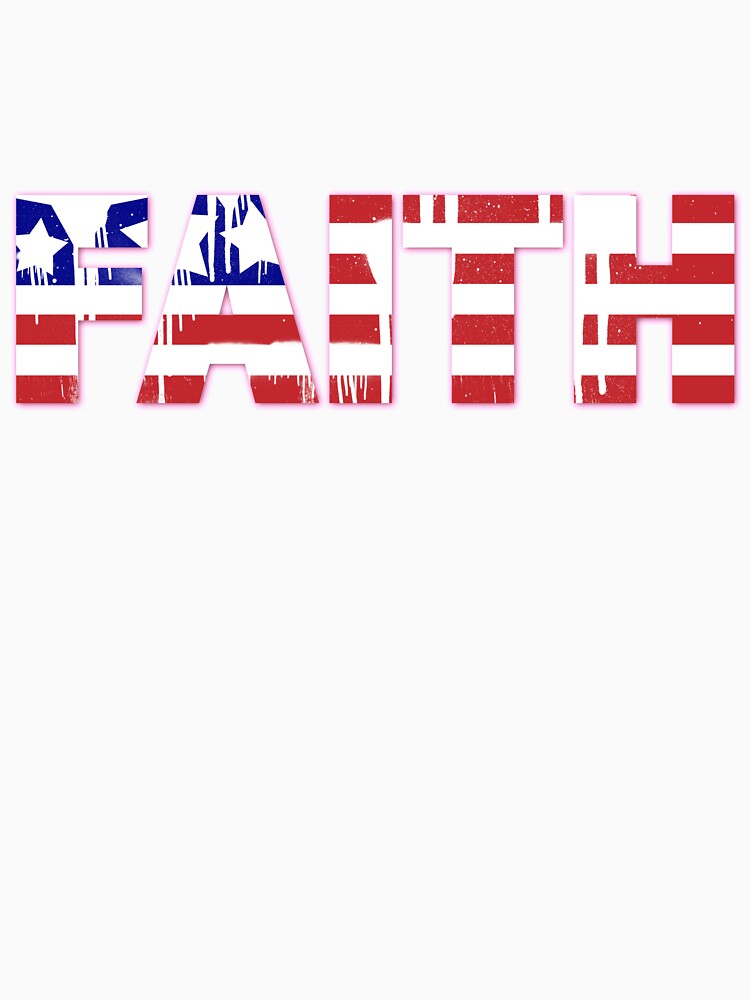 USA Flag FAITH by Marakstore