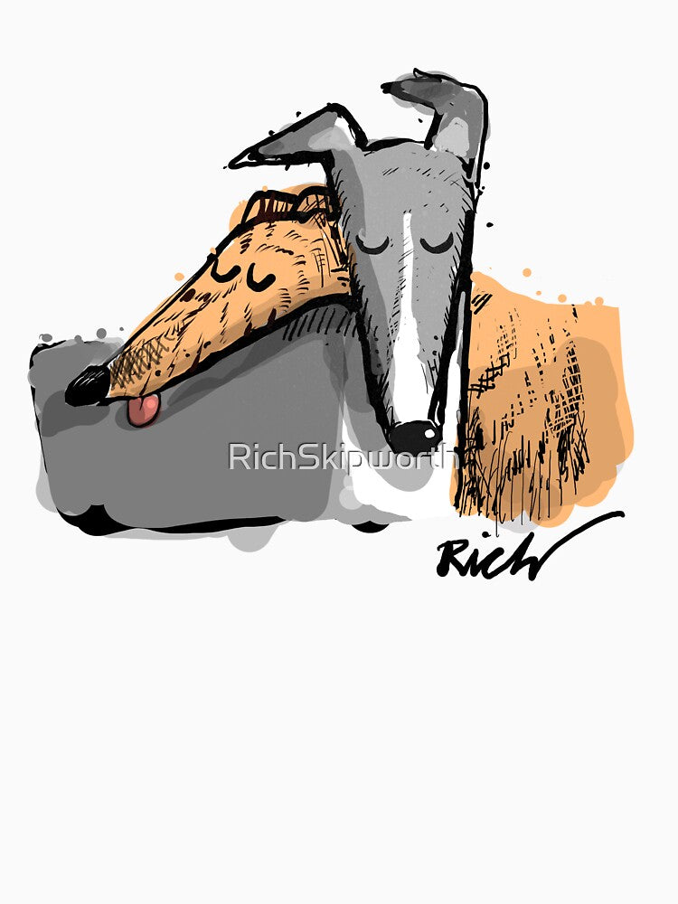 Blue and Brindle headrest by RichSkipworth