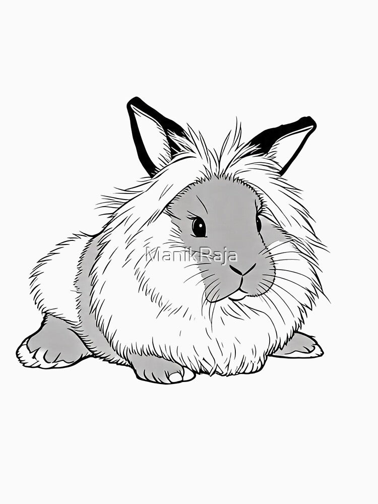 Lionhead rabbit by ManikRaja